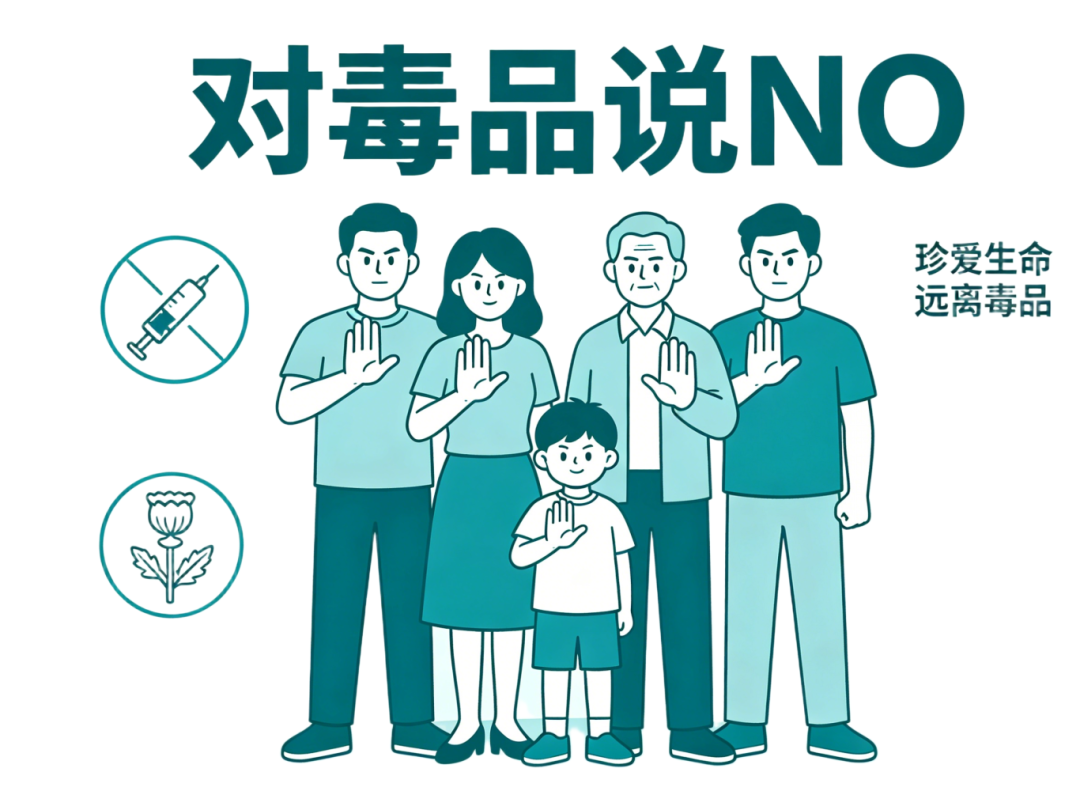 【健康科普】全民禁毒宣传月——你我参与 守护未来 防范青少年药物滥用